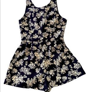 LUSH Boutique Floral Romper Large